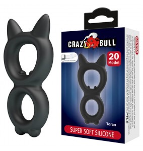 CRAZY BULL - Toran Soft Silicon Male Delay Cock Rings (Model 20)
